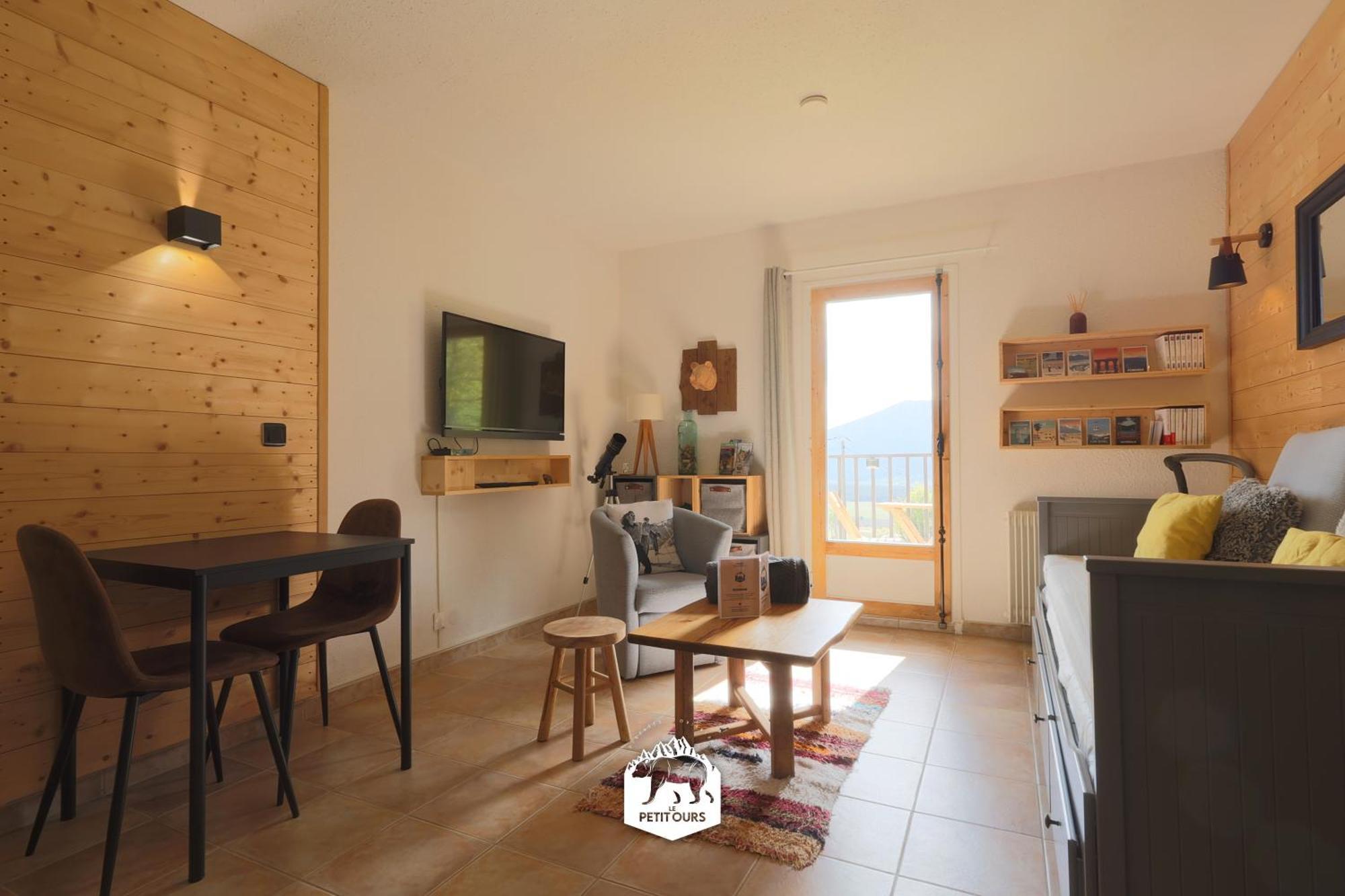 Le Petit Ours & Le Petit Cerf - Studios Vue Lac & Montagnes Les Angles  Buitenkant foto